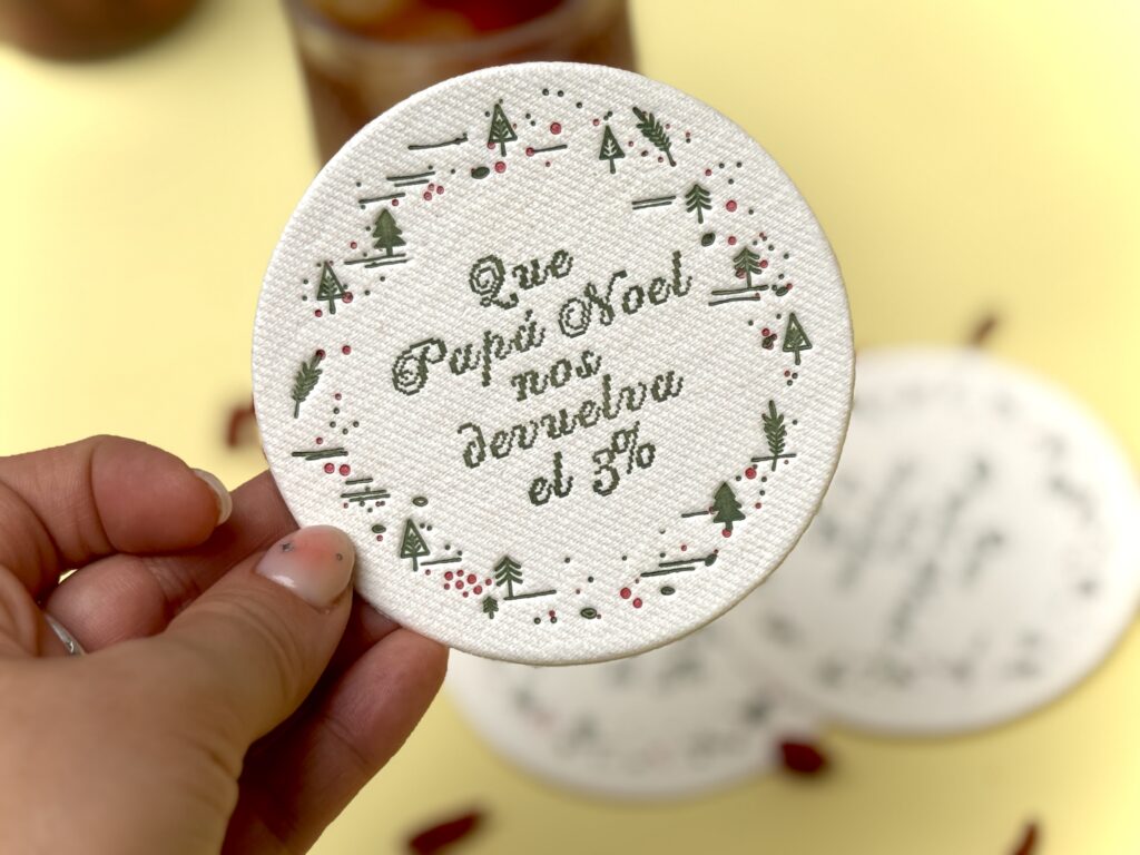 POSAVASOS 3%